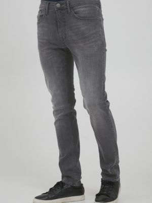 Приталенные джинсы Blend серые
