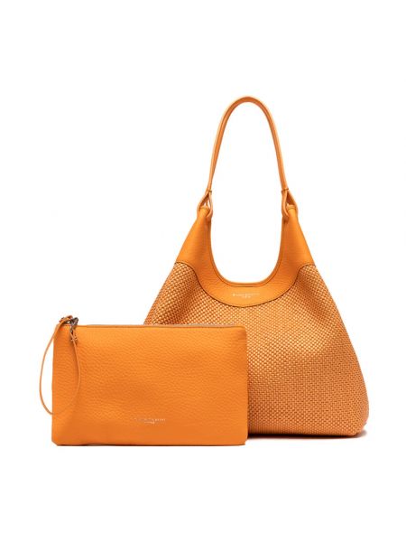 Shopper handtasche mit taschen Gianni Chiarini orange