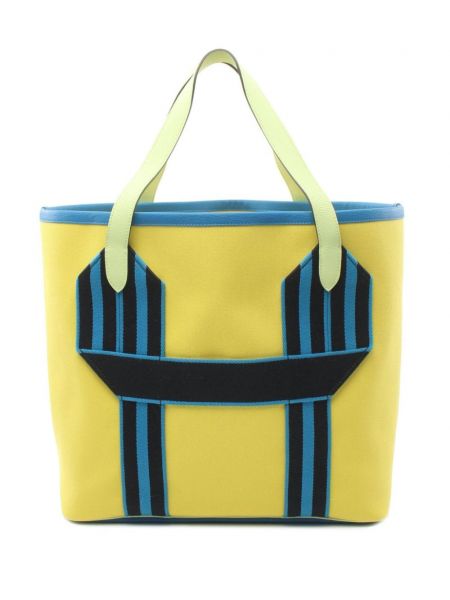 Τσάντα shopper Hermès Pre-owned κίτρινο