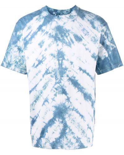 Тениска с кръгло деколте с tie-dye ефект Stain Shade