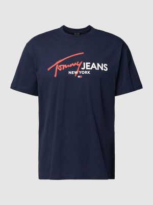 Koszulka bawełniana z nadrukiem Tommy Jeans