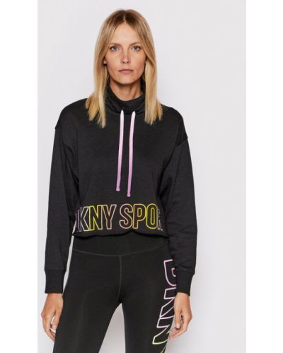 DKNY Sport Pulóver DP2T8651 Fekete Regular Fit