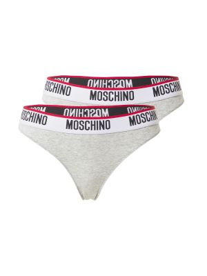 Moschino Underwear Tangá  sivá