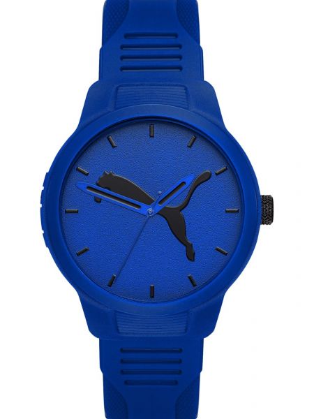 Синие часы Puma