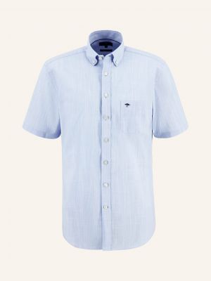 Koszula z krótkim rękawem Fynch-hatton niebieska