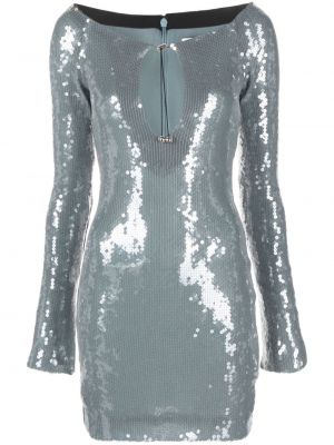 Mini-abito con paillettes 16arlington grigio