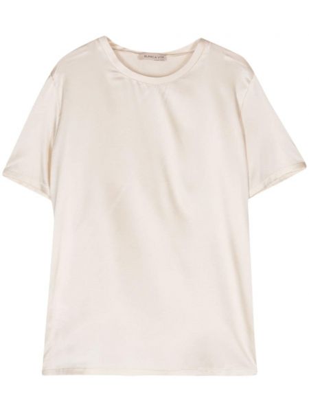 Rund hals t-shirt Blanca Vita