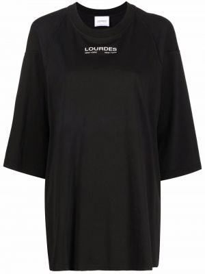 T-shirt Lourdes svart