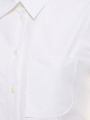 Košulja s izrezom na leđima Jacquemus bijela