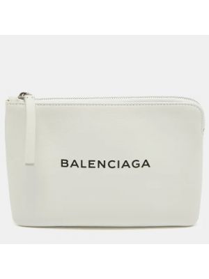 Kopertówka skórzana Balenciaga Vintage biała