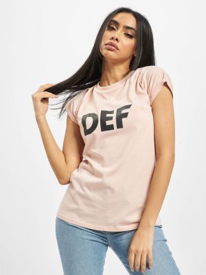 Tričko Def růžové