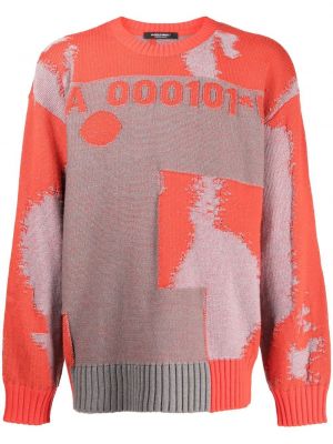 Pull oversize A-cold-wall* rouge