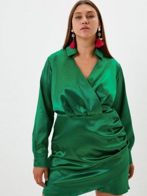 Платье Avemod зеленое