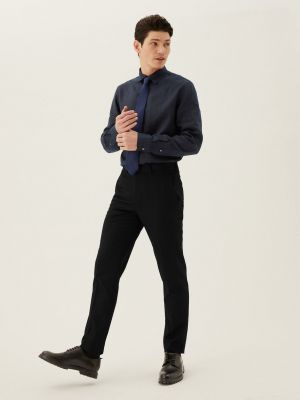 Nohavice Marks & Spencer čierna