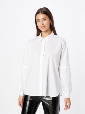 Памучна блуза Armedangels бяло