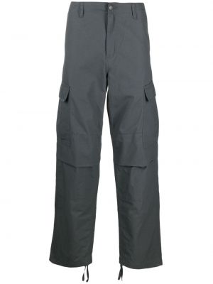 Cargo kalhoty s nízkým pasem Carhartt Wip šedé