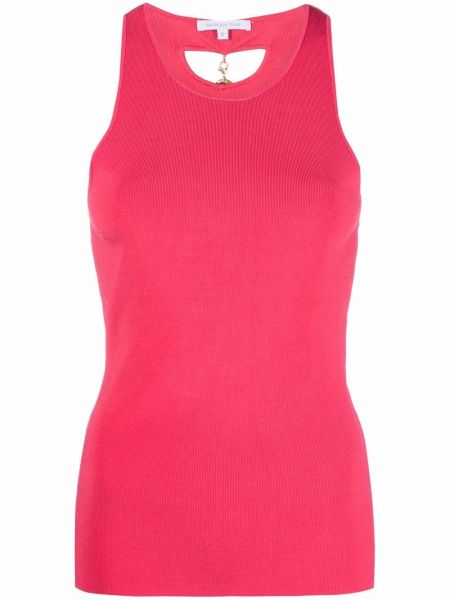 Strikke tank top Patrizia Pepe rosa