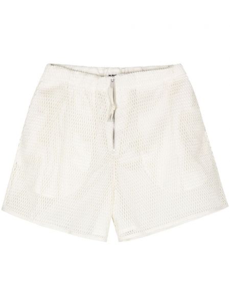 Verkko puuvilla bermudashortsit Jil Sander