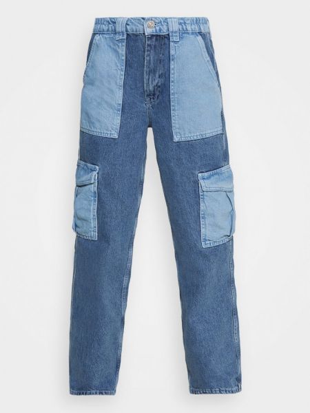 Jeansy relaxed fit Bdg Urban Outfitters niebieskie