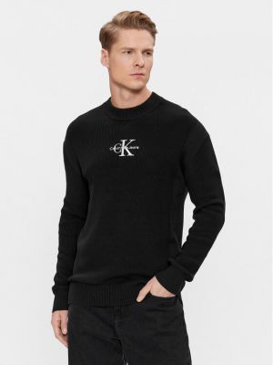 Sweter Calvin Klein Jeans czarny