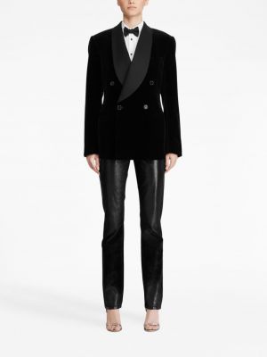 Sametové sako Ralph Lauren Collection černé