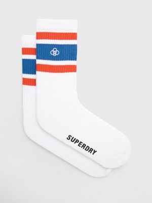 Ponožky Superdry bílé