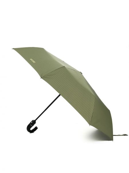 Deštník s potiskem Moschino zelený