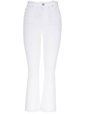 Jeans taille haute large Ag Jeans blanc