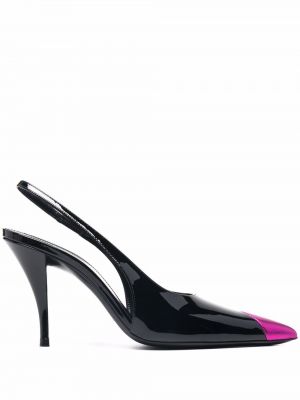 Slingback pumps Saint Laurent svart