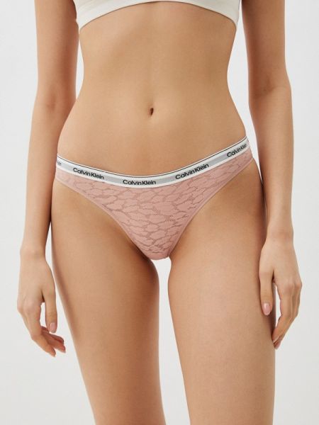 Бразилианы Calvin Klein Underwear розовые