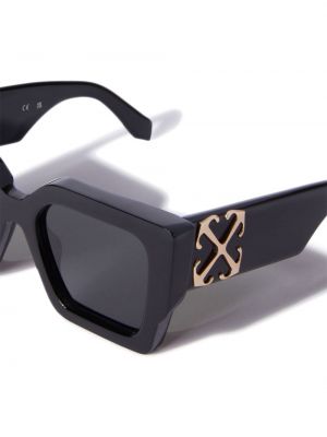 Oversize saulesbrilles Off-white