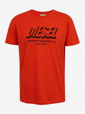 Tričko Diesel červené