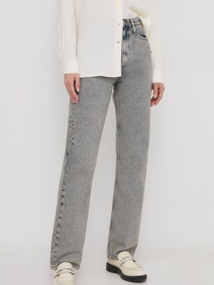 Proste jeansy z kieszeniami Calvin Klein Jeans