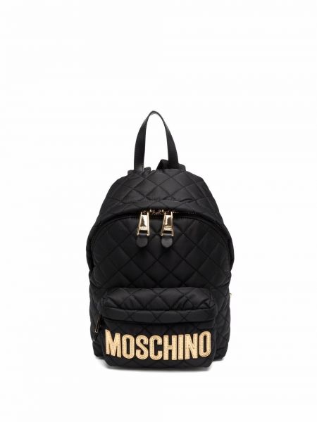 Pikowany plecak Moschino