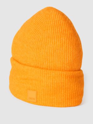 Pomarańczowa czapka Marc O'polo Denim