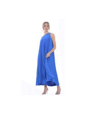 Sukienka długa Souvenir niebieska