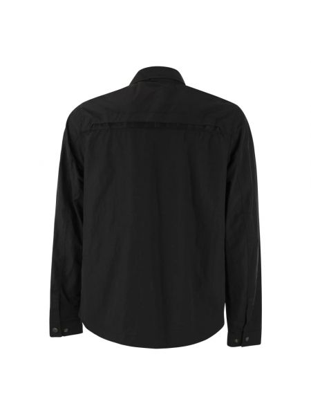 Camisa de nailon con cremallera de algodón Parajumpers negro