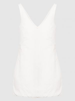 Платье мини Khaite белое