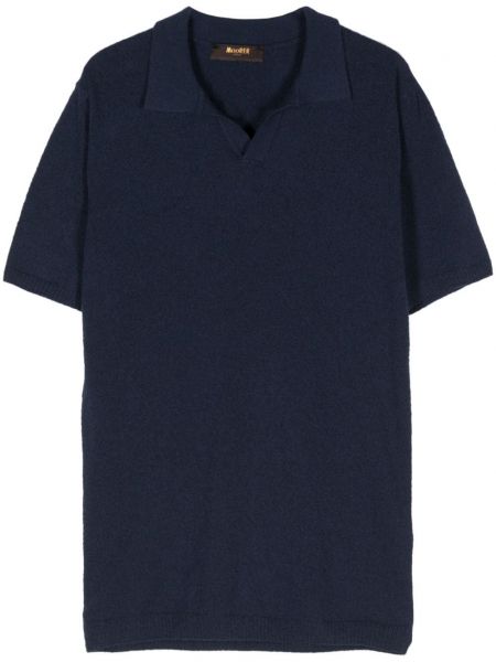 Poloshirt Moorer blau