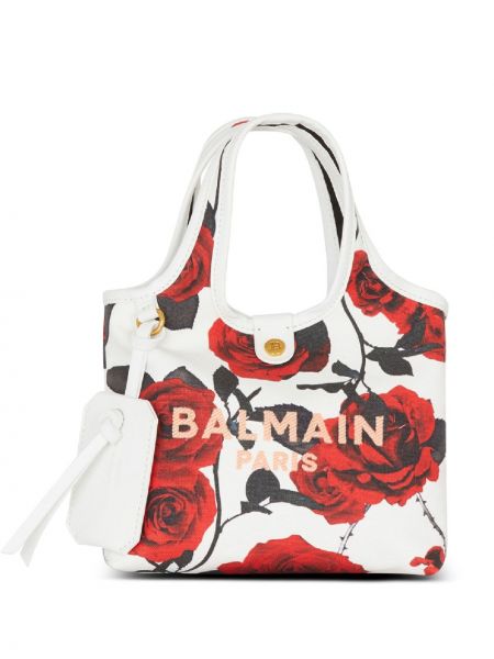 Τσάντα shopper με σχέδιο Balmain