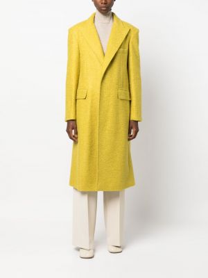 Plstěný kabát Blanca Vita žlutý