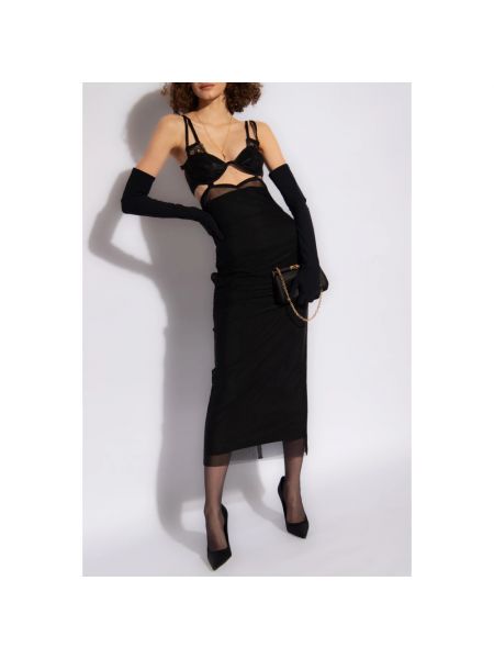 Vestido de tul Dolce & Gabbana negro