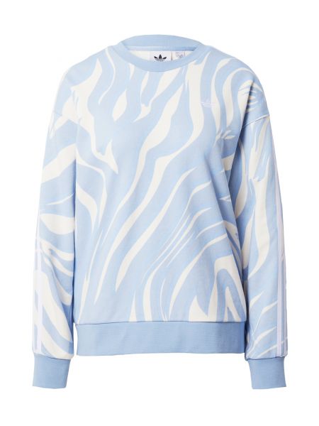 Μπλούζα με σχέδιο με animal print με αφηρημένο print Adidas Originals μπεζ