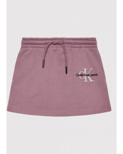 Sukně Calvin Klein Jeans, růžová