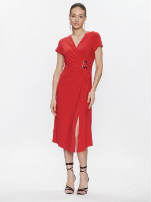 Коктейлна рокля Joseph Ribkoff червено