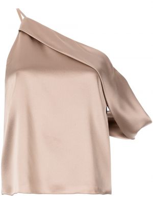 Bluzka asymetryczna drapowana Michelle Mason szara