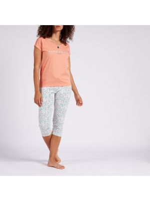 Pantalones de algodón Naf Naf naranja