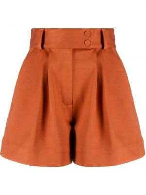 Pantalones cortos de cintura alta Styland marrón
