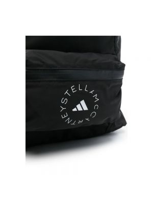 Plecak z nadrukiem Adidas By Stella Mccartney czarny