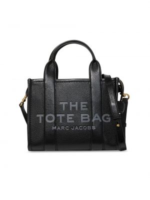 Кожаная мини сумочка Marc Jacobs черная